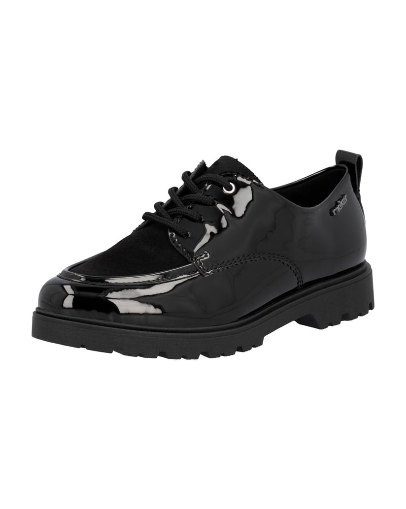 Rieker-Schnürschuhe-45500-schwarz