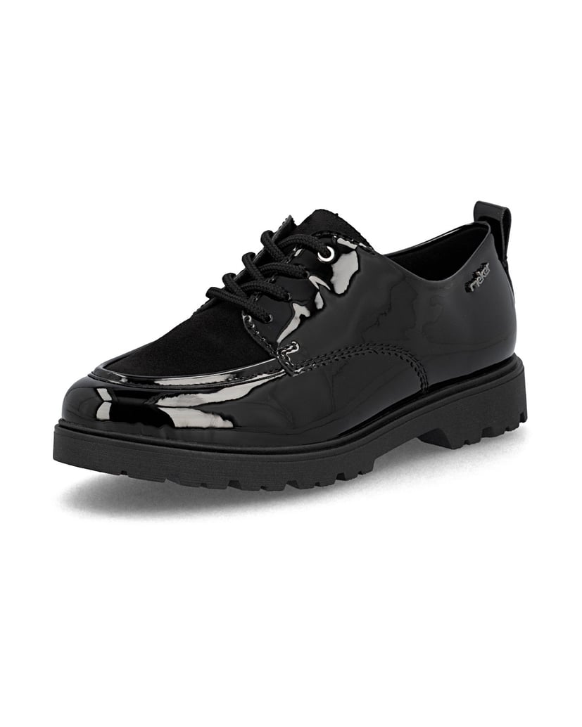 Rieker-Schnürschuhe-45500-schwarz