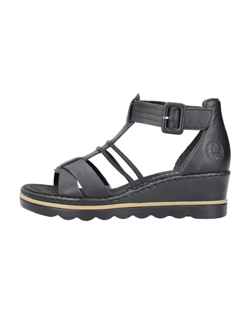Rieker-Keilsandaletten-67480-schwarz