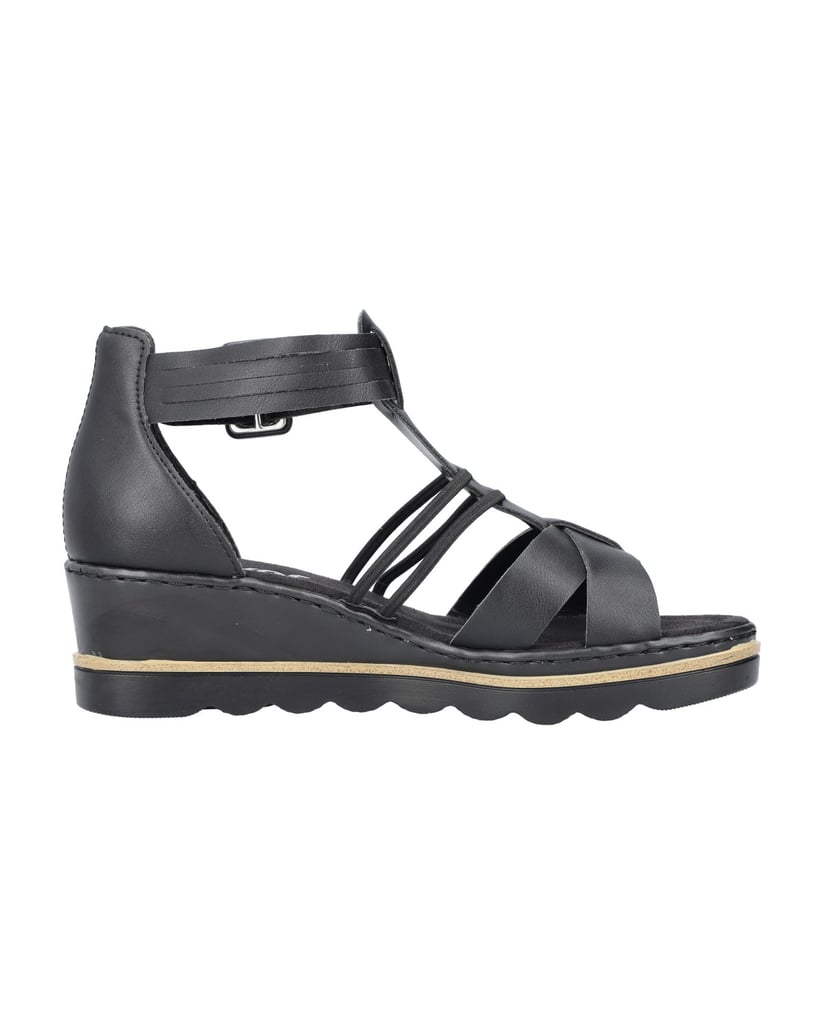 Rieker-Keilsandaletten-67480-schwarz