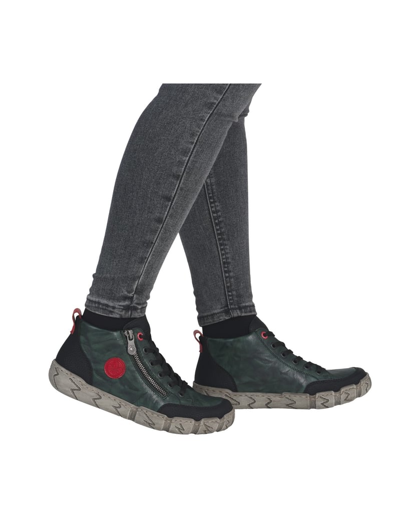 Rieker-Kurzstiefel-L0306-grün