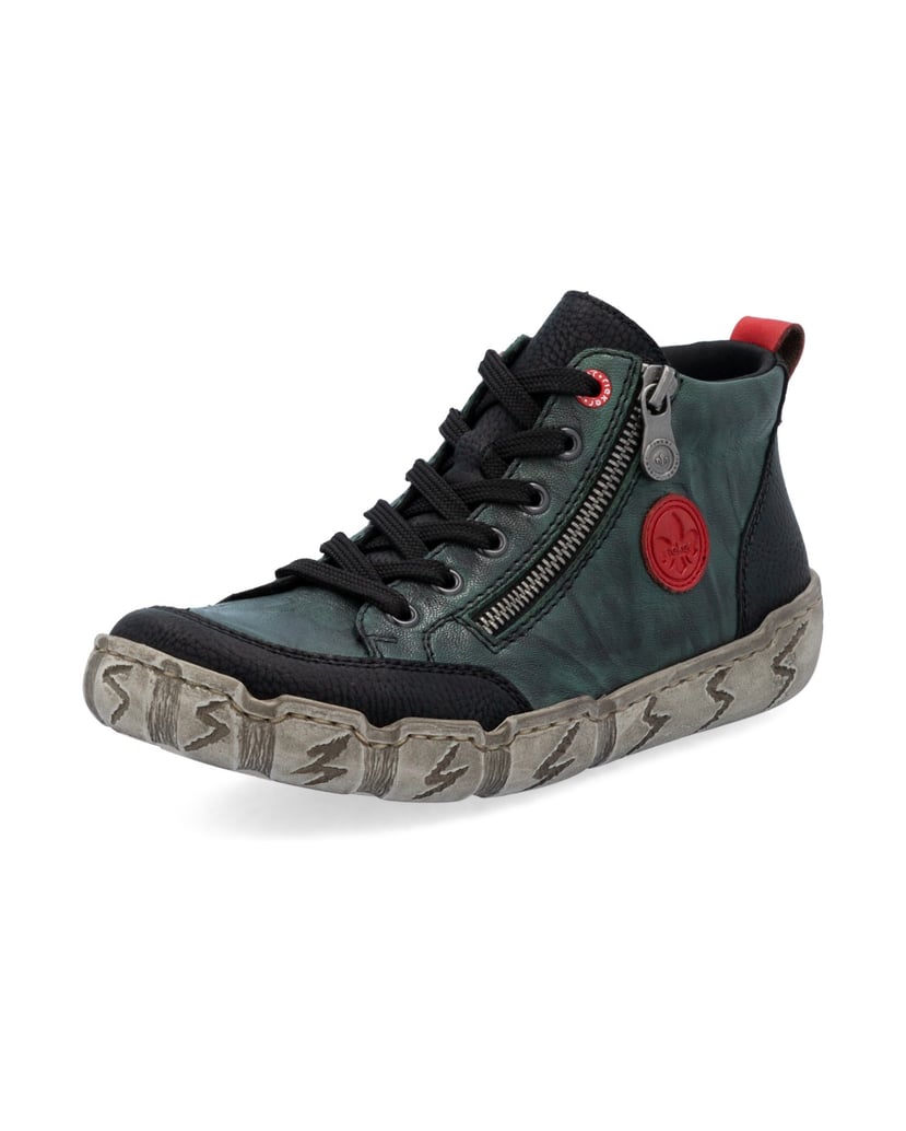 Rieker-Kurzstiefel-L0306-grün