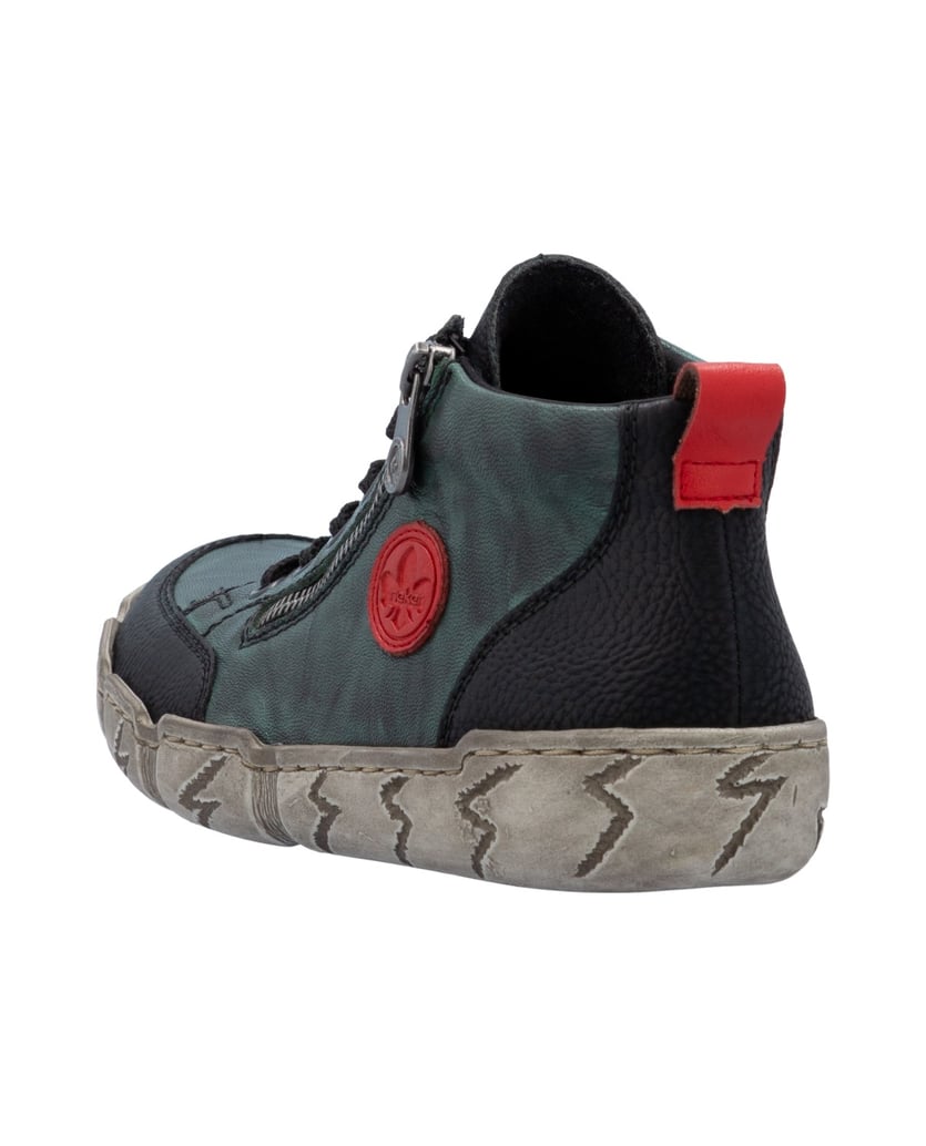 Rieker-Kurzstiefel-L0306-grün