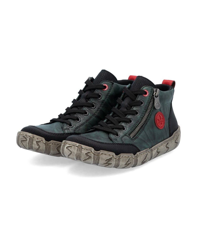 Rieker-Kurzstiefel-L0306-grün