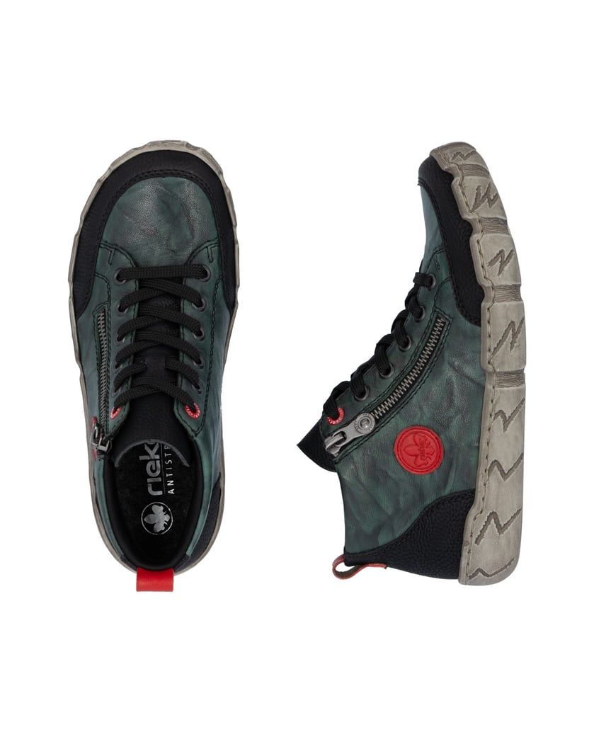 Rieker-Kurzstiefel-L0306-grün