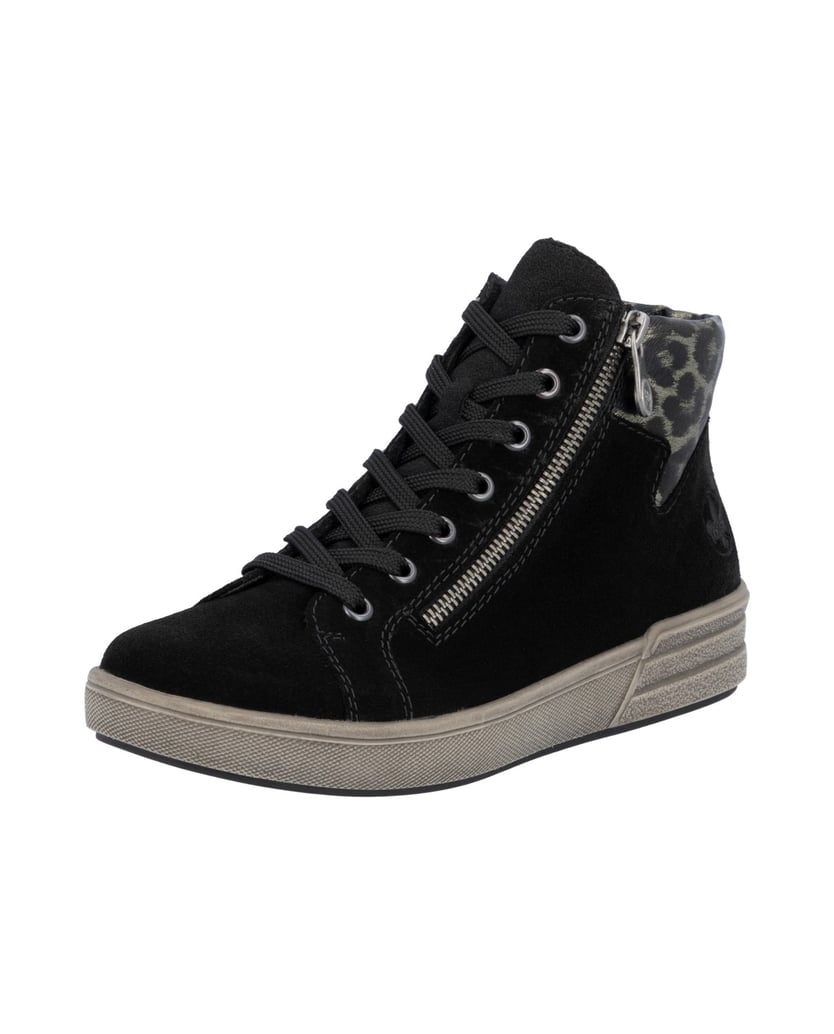 Rieker-Sneaker-High-X0709-schwarz