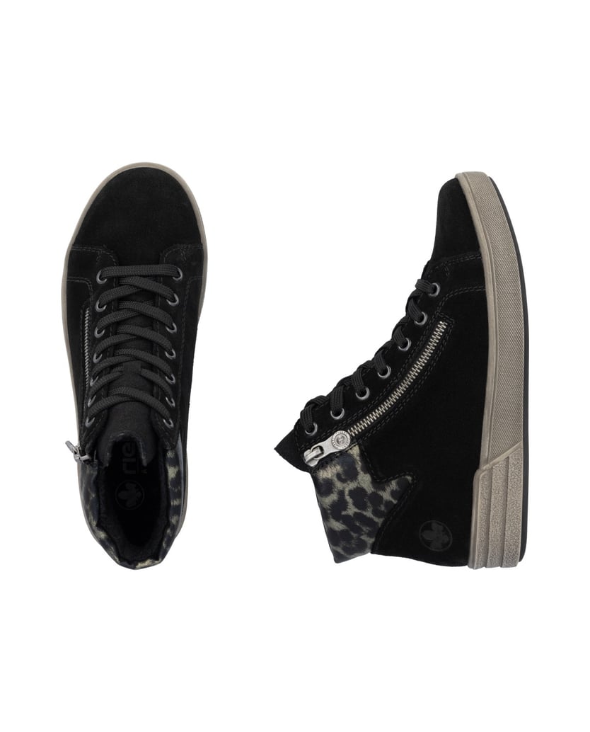 Rieker-Sneaker-High-X0709-schwarz