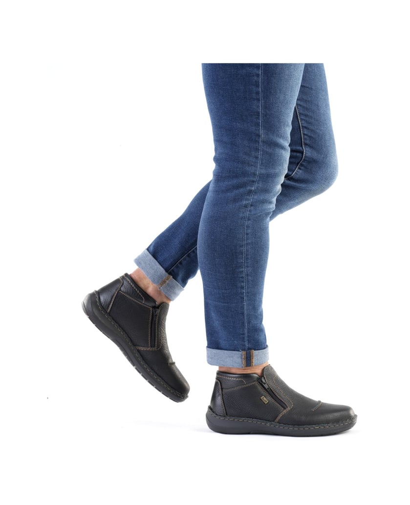 Rieker-Slipper-03072-schwarz