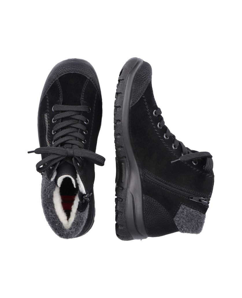 Rieker-Schnürstiefel-L7132-schwarz