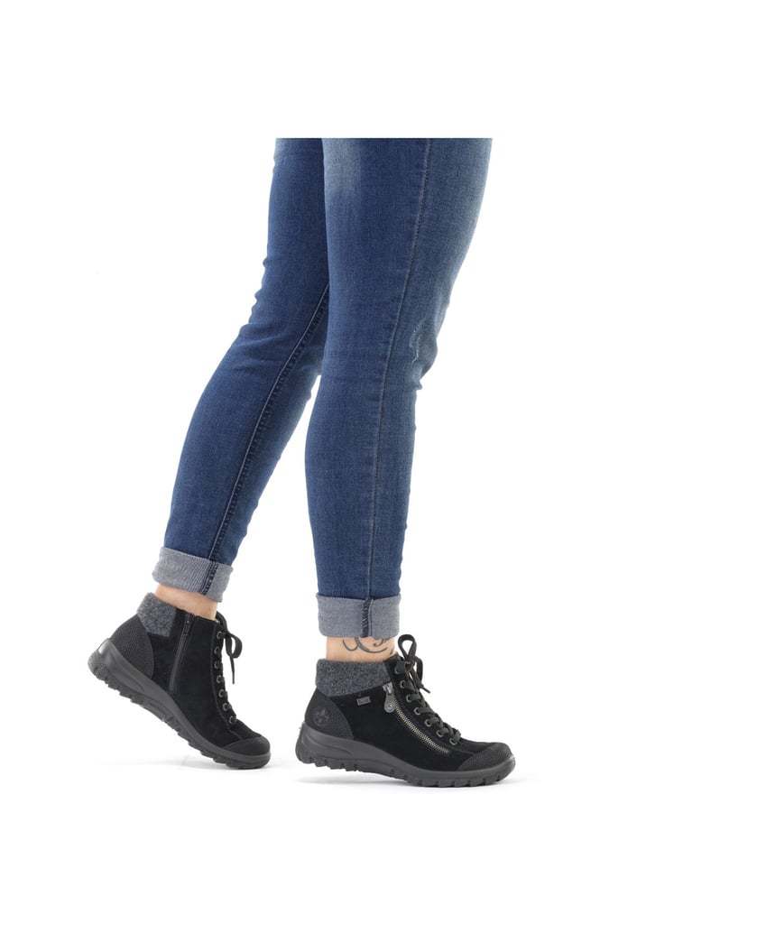 Rieker-Schnürstiefel-L7132-schwarz