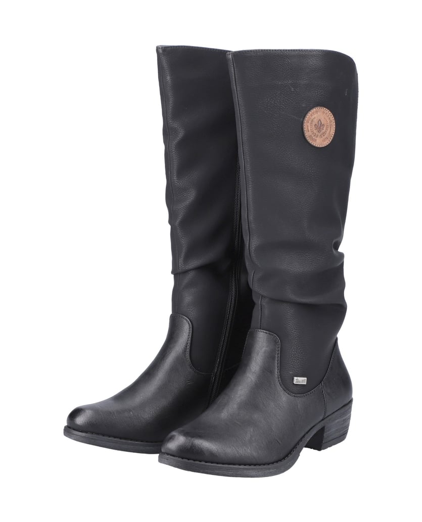 Rieker-Hochschaftstiefel-93157-schwarz