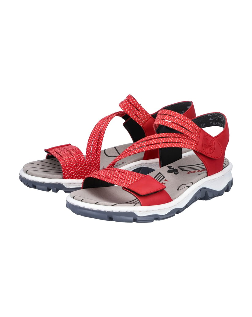 Rieker-Trekkingsandalen-68871-rot