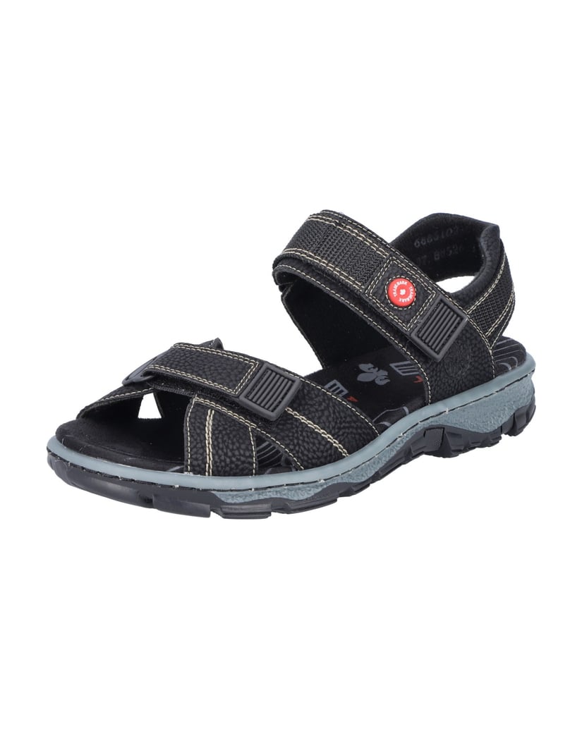 Rieker-Trekkingsandalen-68851-schwarz
