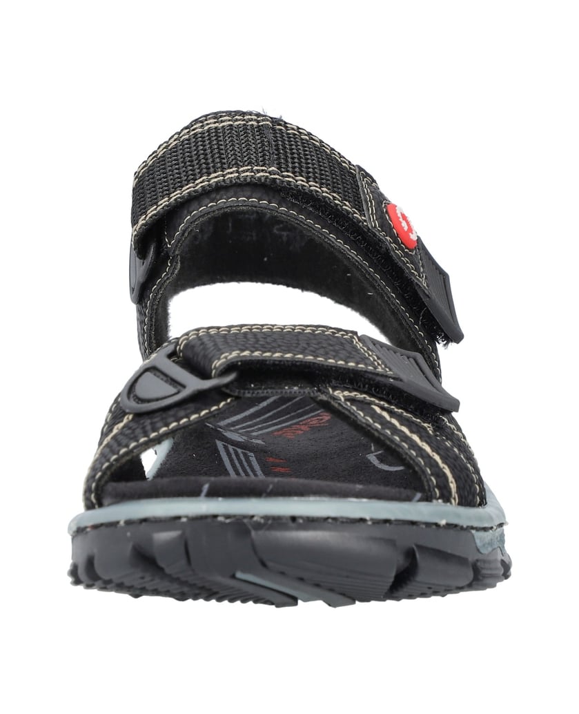 Rieker-Trekkingsandalen-68851-schwarz