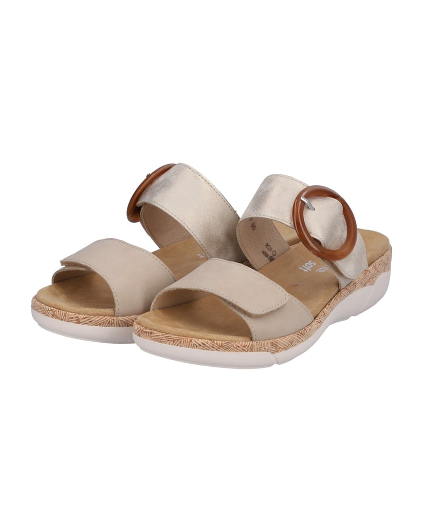 Remonte-Pantoletten-R6858-beige