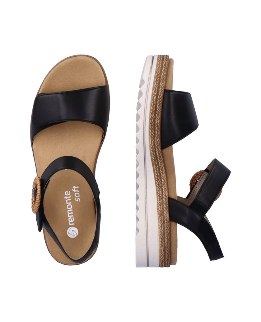 Remonte-Riemchensandalen-D0Q52-schwarz