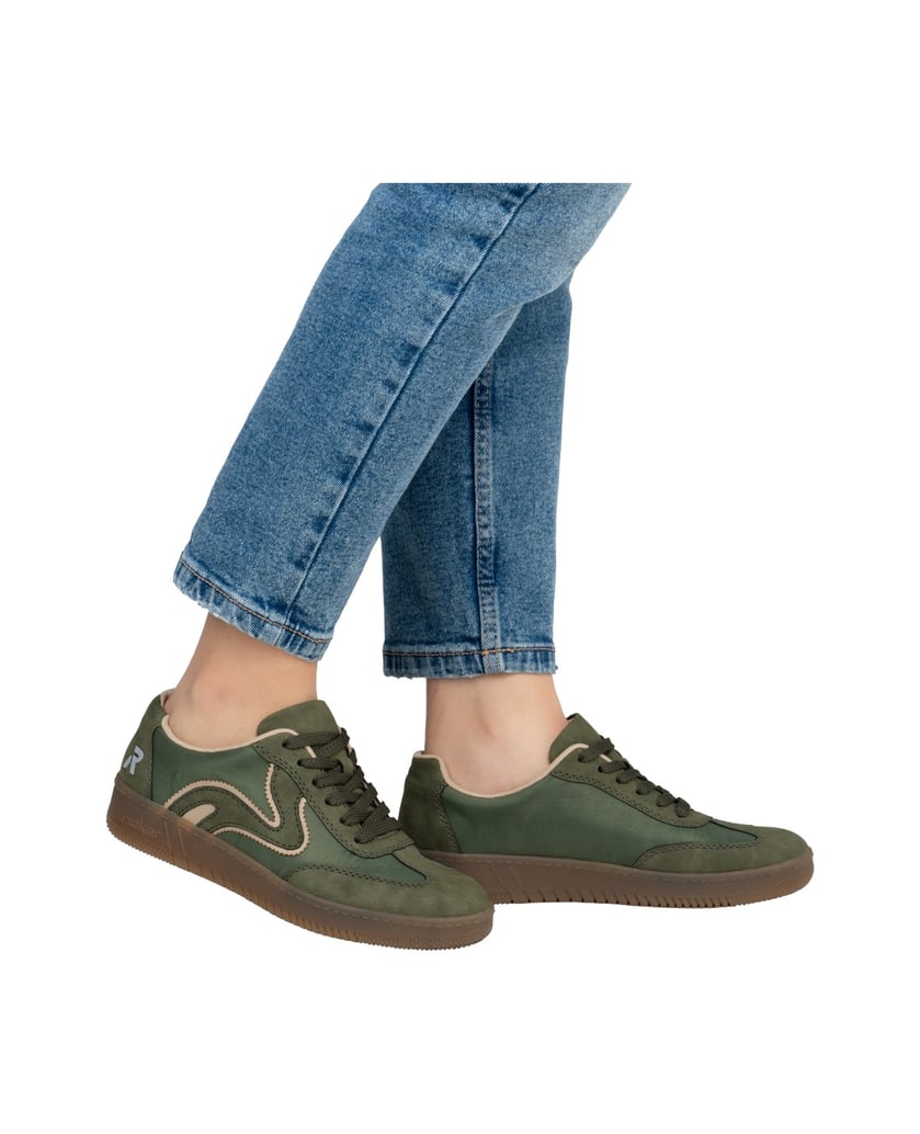Rieker-Sport-Sneaker-Low-M5512-grün