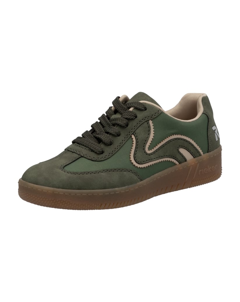Rieker-Sport-Sneaker-Low-M5512-grün
