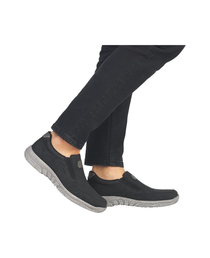 Rieker-Slipper-03553-schwarz