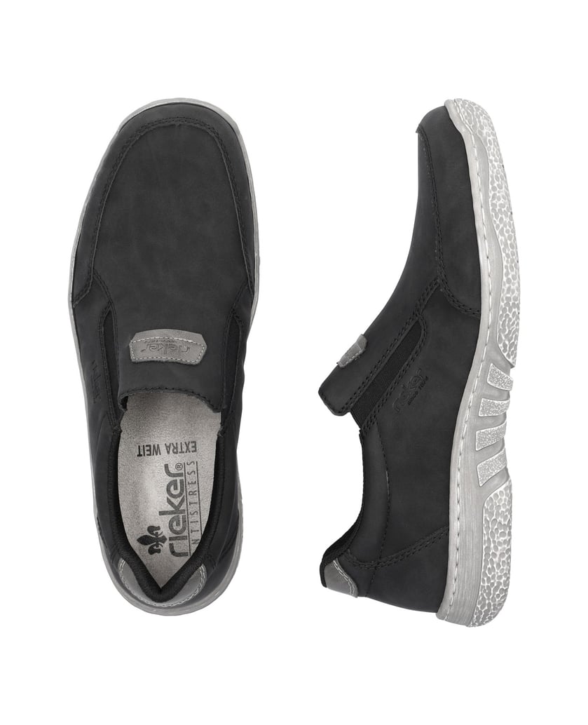 Rieker-Slipper-03553-schwarz