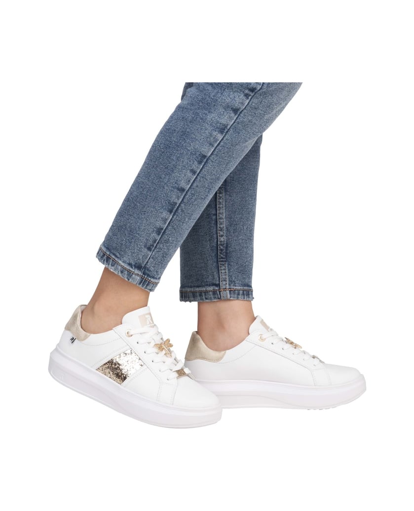 Rieker-Sport-Sneaker-Low-W1202-weiss