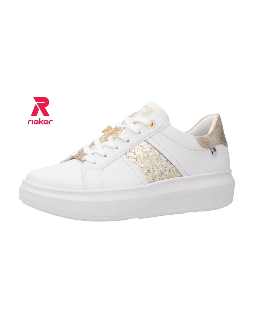 Rieker-Sport-Sneaker-Low-W1202-weiss