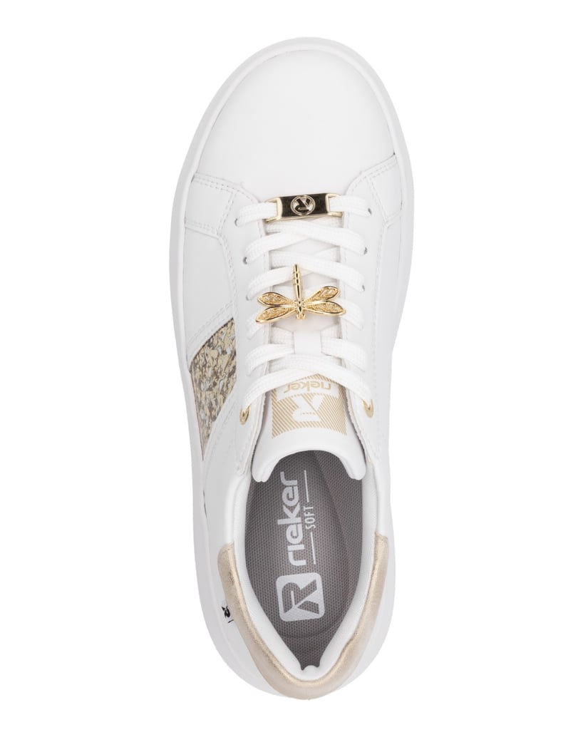 Rieker-Sport-Sneaker-Low-W1202-weiss