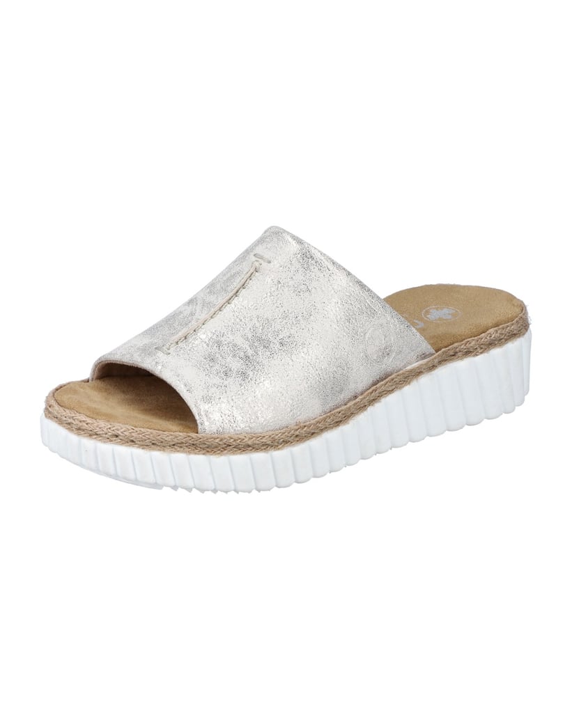 Rieker-Pantoletten-69288-gold