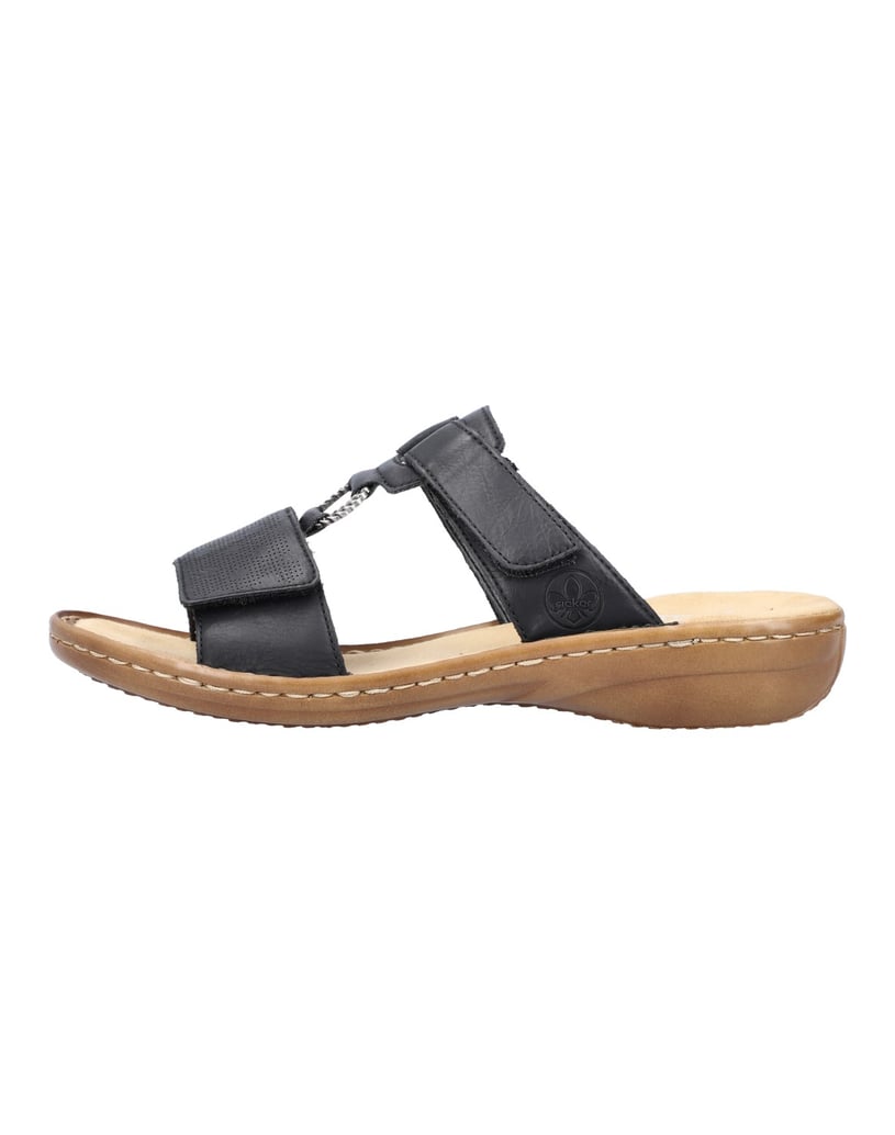 Rieker-Pantoletten-60885-schwarz