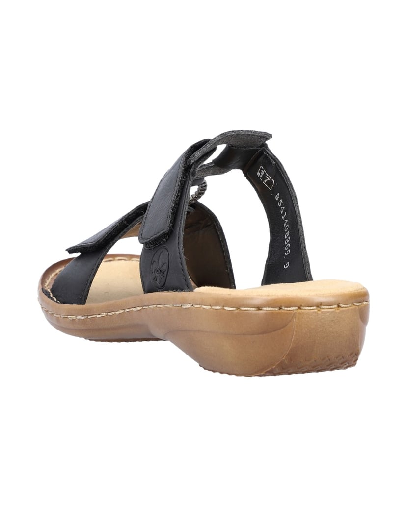 Rieker-Pantoletten-60885-schwarz