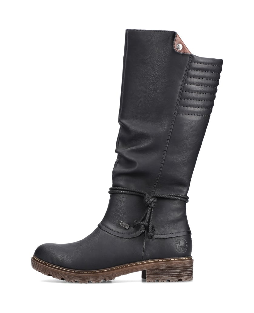 Rieker-Hochschaftstiefel-Z4776-schwarz