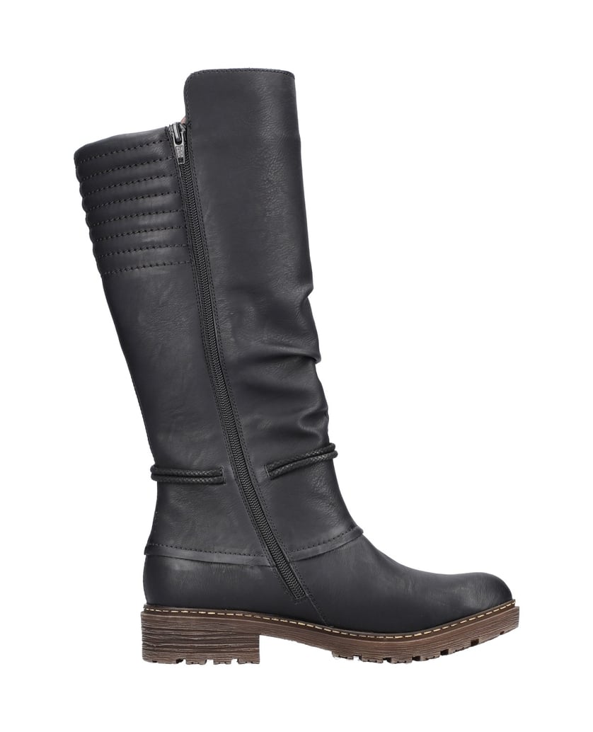 Rieker-Hochschaftstiefel-Z4776-schwarz