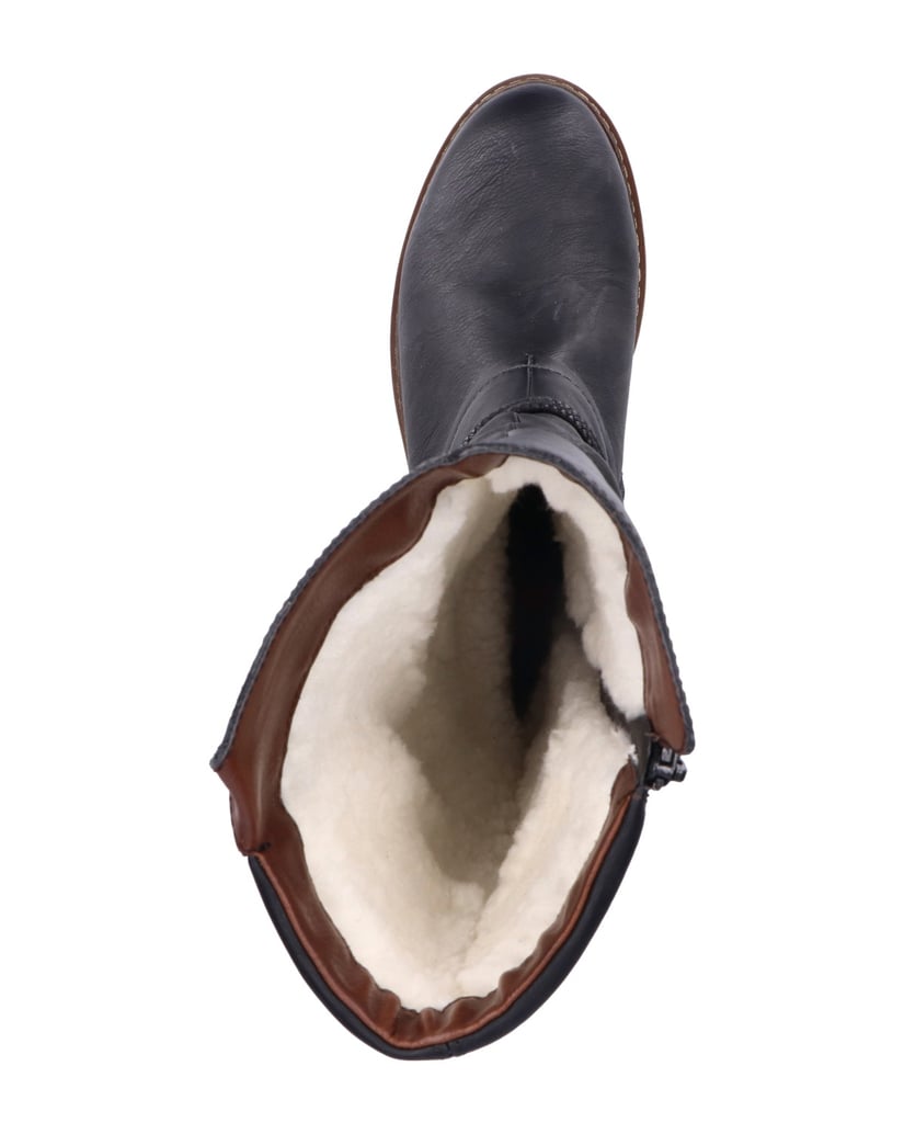 Rieker-Hochschaftstiefel-Z4776-schwarz