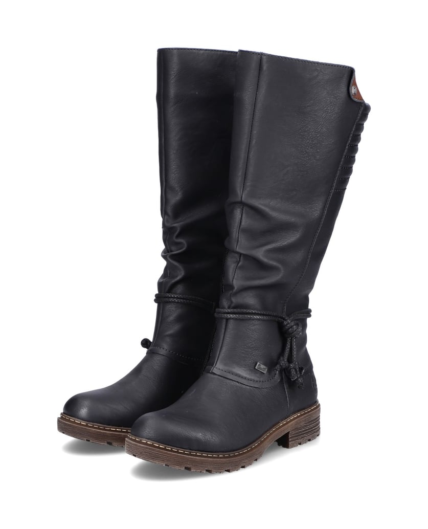 Rieker-Hochschaftstiefel-Z4776-schwarz