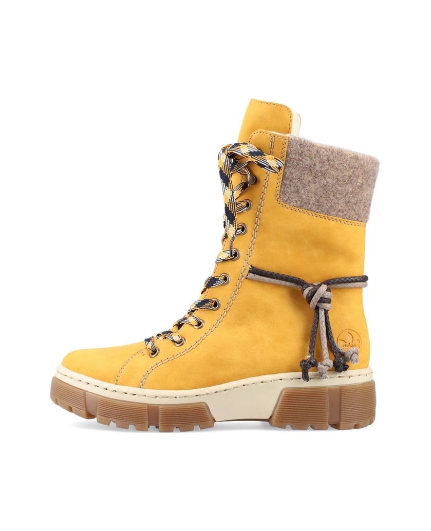 Rieker-Schnürstiefel-X8618-gelb
