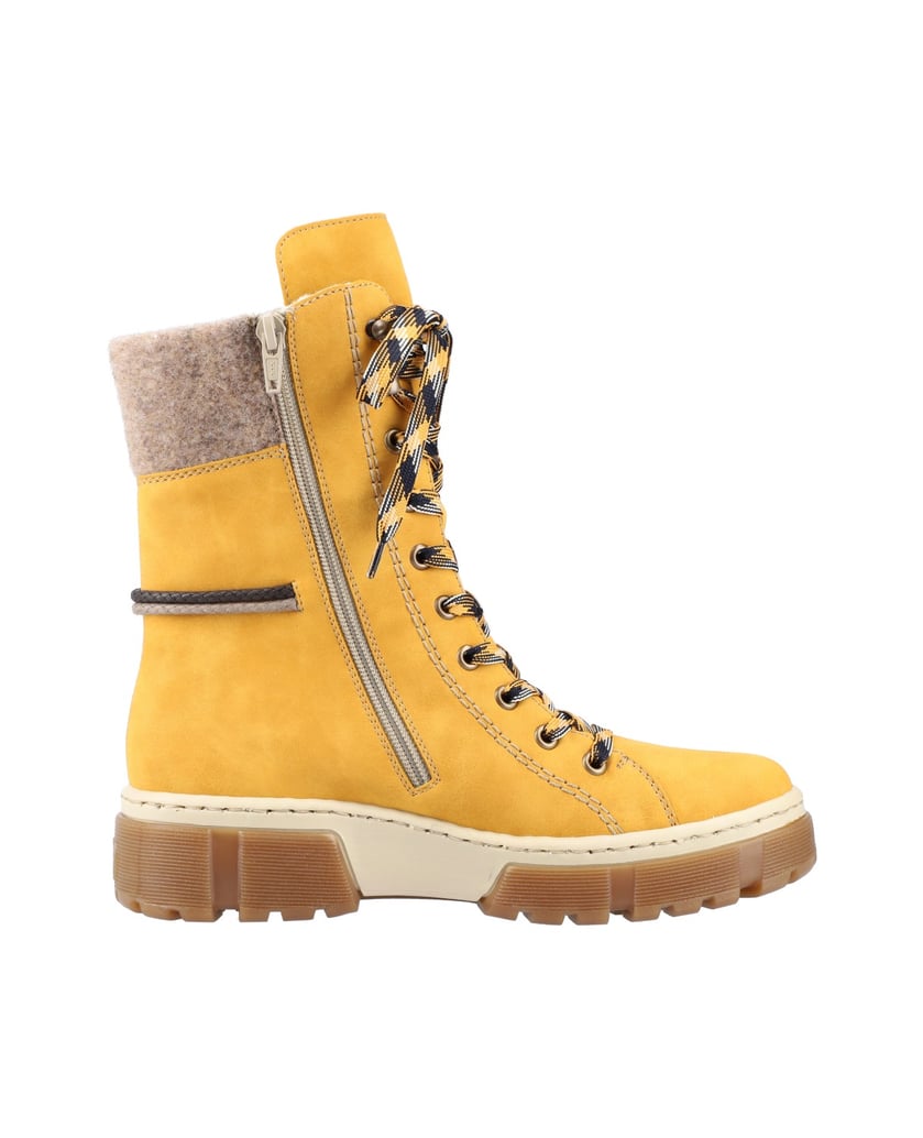 Rieker-Schnürstiefel-X8618-gelb