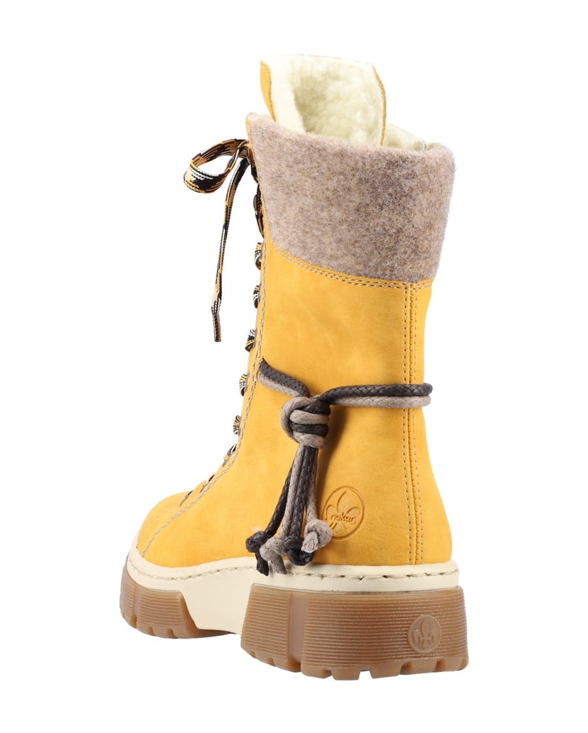 Rieker-Schnürstiefel-X8618-gelb