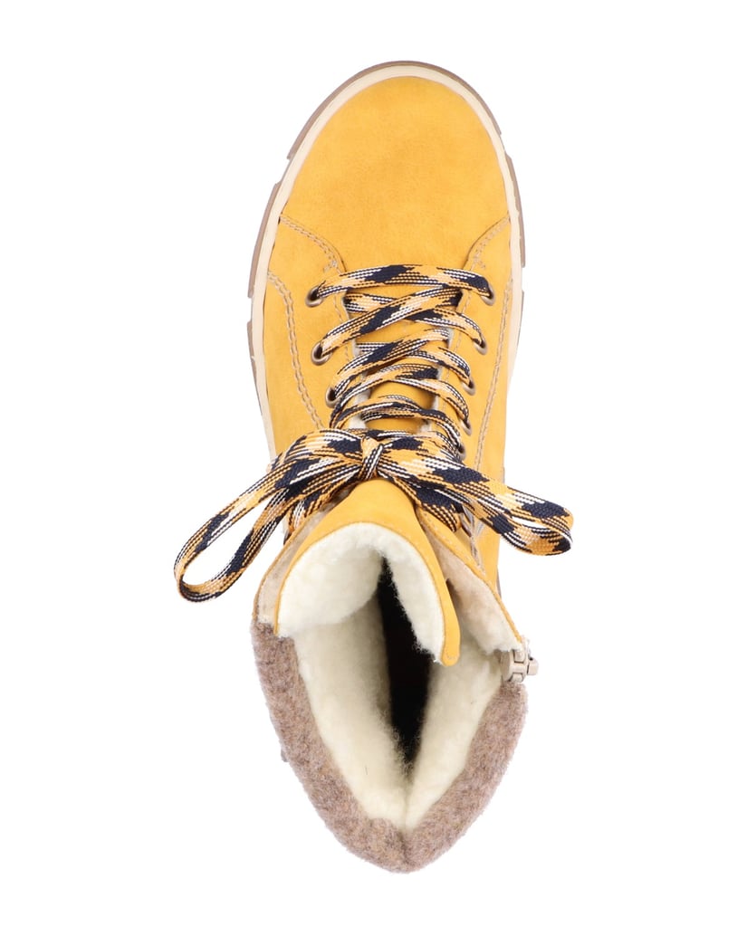 Rieker-Schnürstiefel-X8618-gelb
