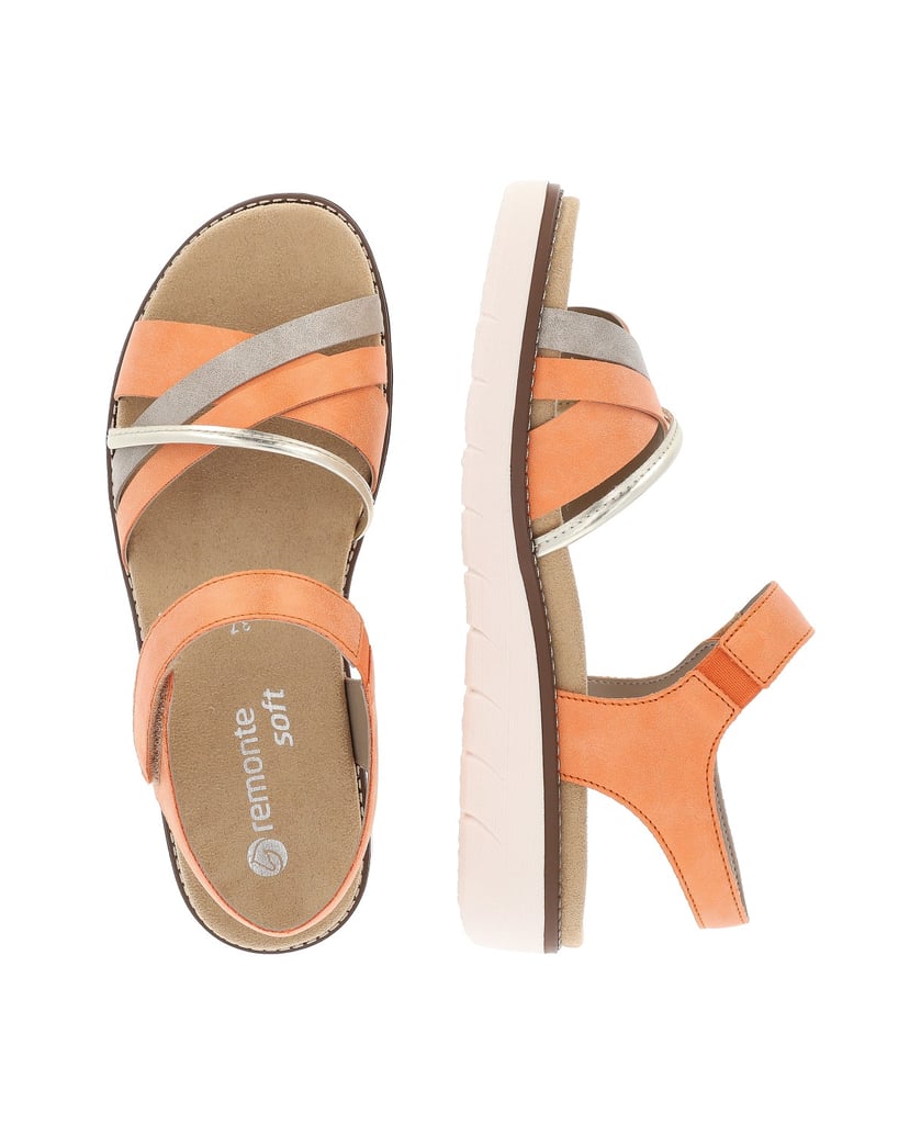 Remonte-Riemchensandalen-D2058-orange