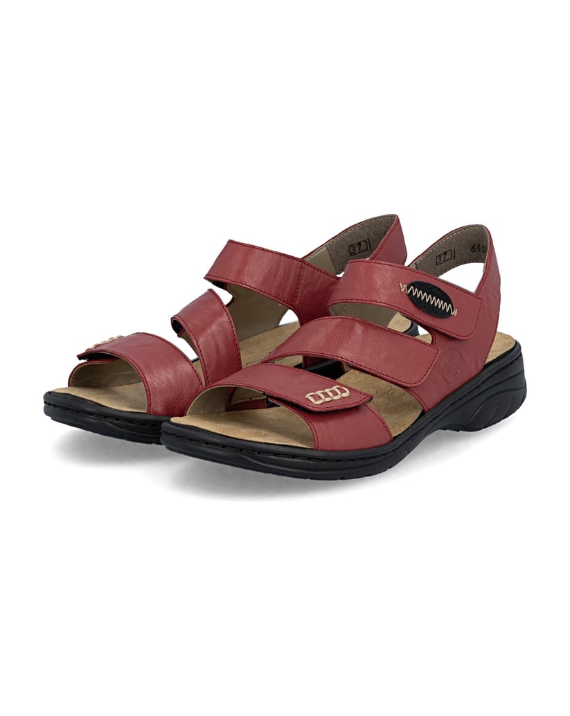 Rieker-Riemchensandalen-64573-rot