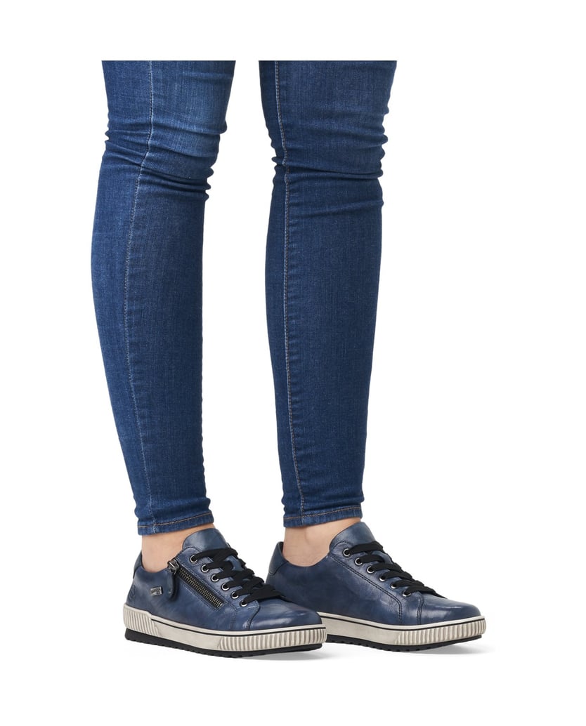 Remonte-Schnürschuhe-D0700-blau