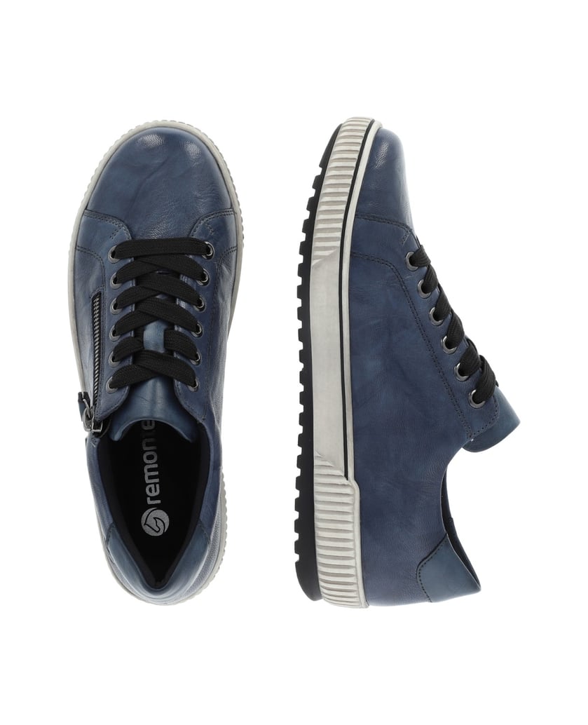 Remonte-Schnürschuhe-D0700-blau
