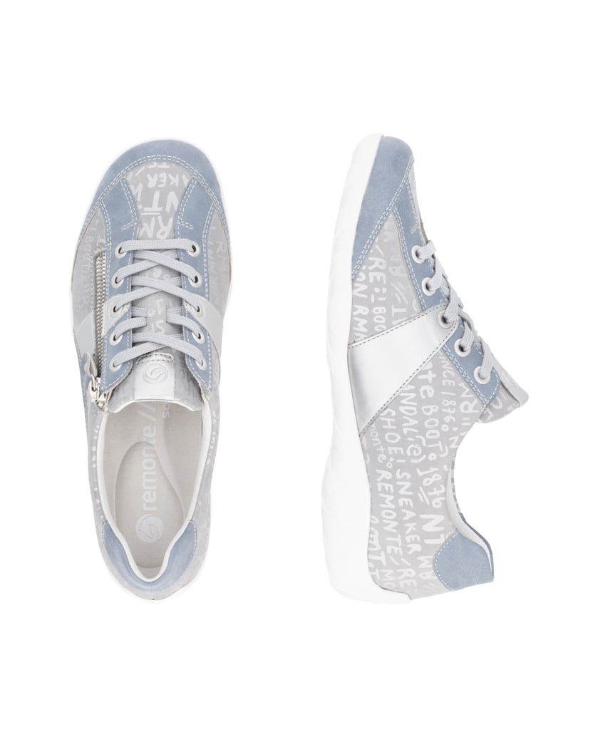 Remonte-Schnürschuhe-R3403-blau