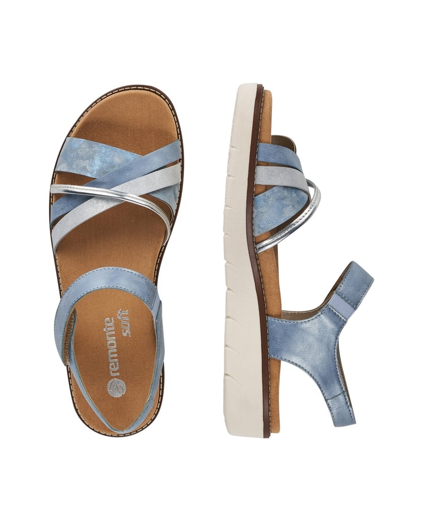 Remonte-Riemchensandalen-D2058-blau