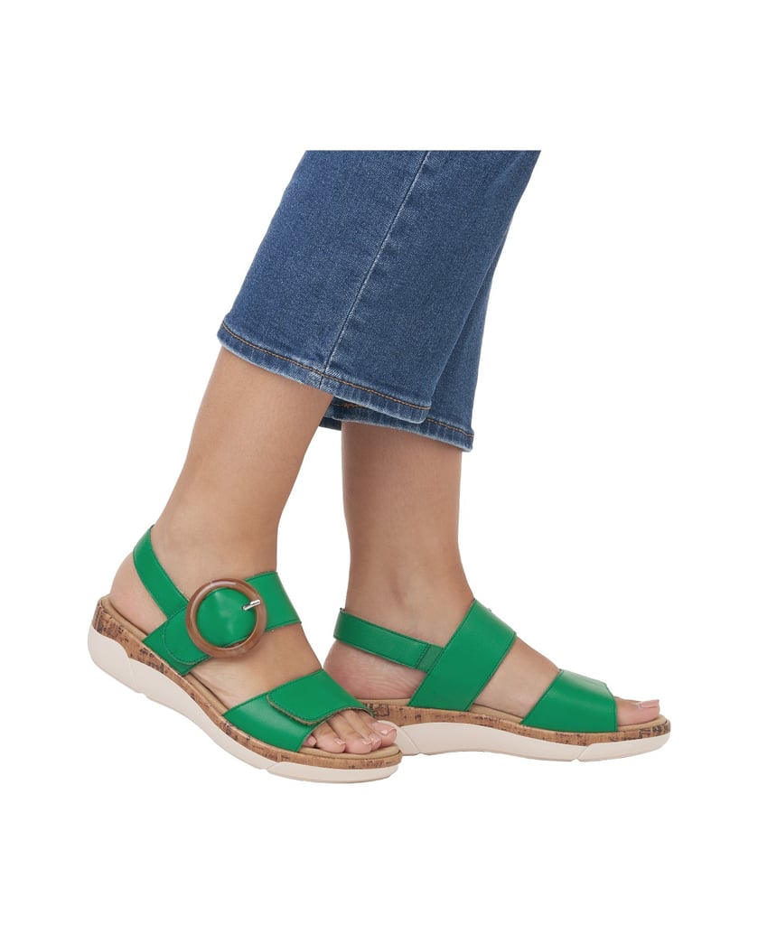 Remonte-Riemchensandalen-R6853-grün