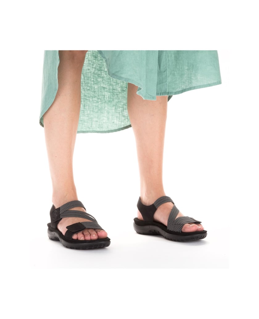 Rieker-Trekkingsandalen-64870-schwarz