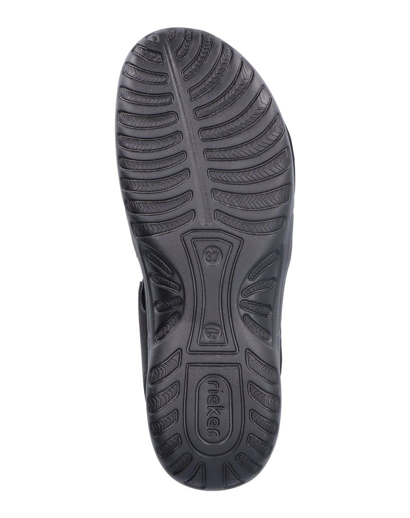 Rieker-Trekkingsandalen-64870-schwarz
