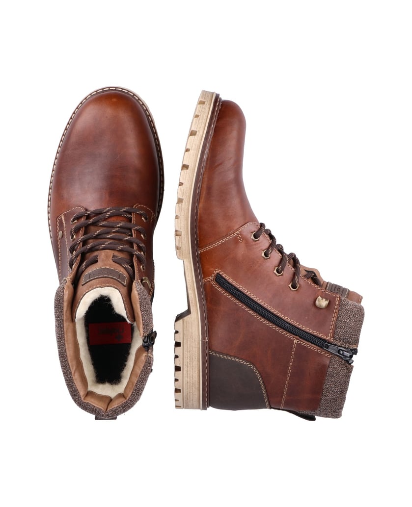 Rieker-Schnürstiefel-F3641-braun
