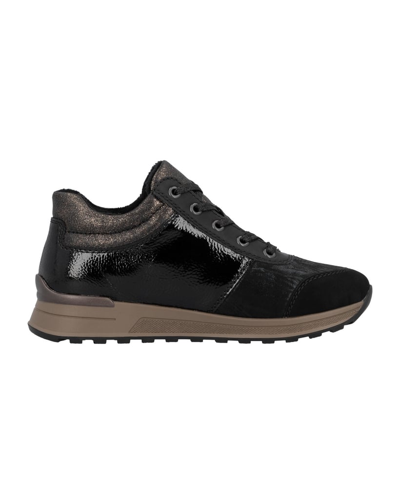 Rieker-Schnürschuhe-N1407-schwarz