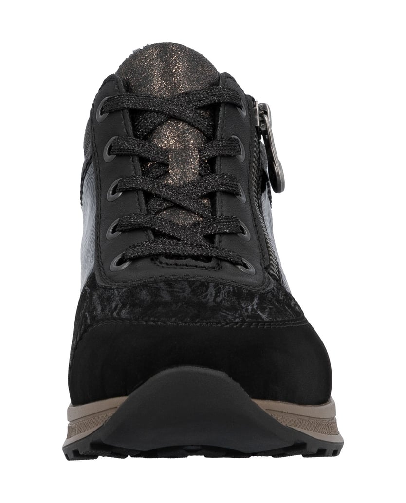 Rieker-Schnürschuhe-N1407-schwarz